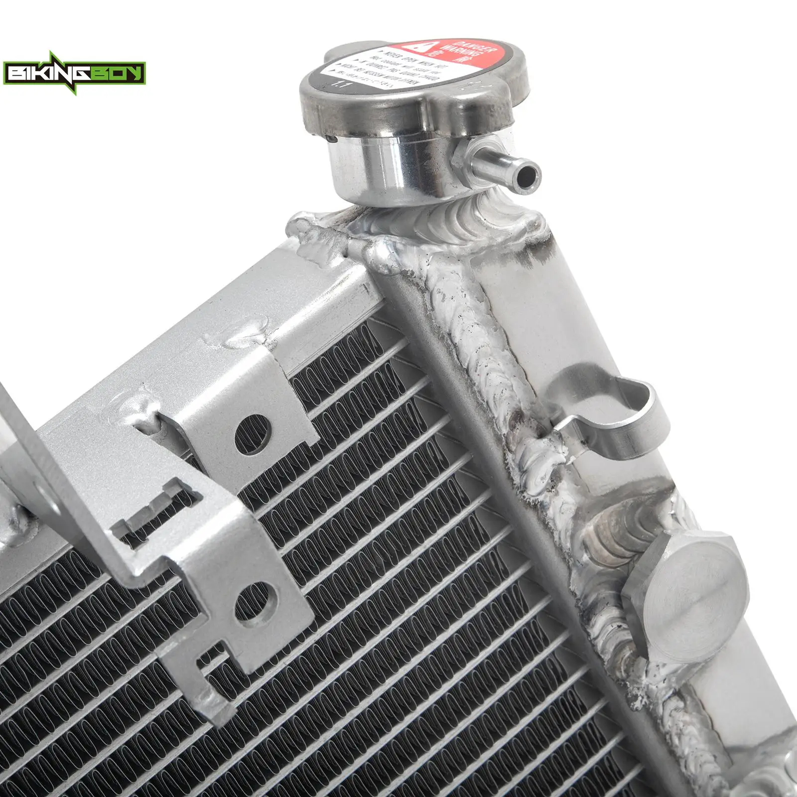 Фото BIKINGBOY для Suzuki DL 1000 V-Strom 02 03 04 05 06 07 08 09 10 11 12 радиатор двигателя, охлаждающий водяной кулер, сердечник из алюминиевого сплава №3