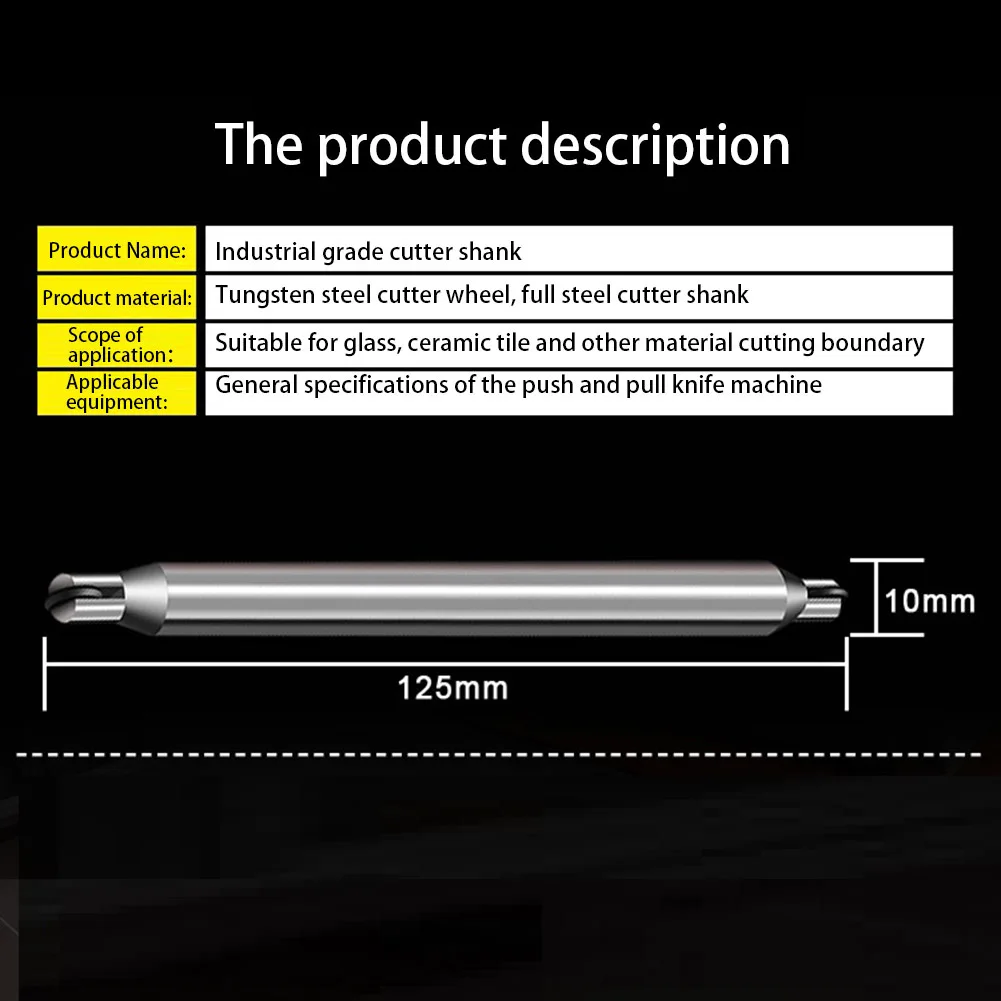 

2pcs Porcelain Scoring Wheel Manual Tile Cutter Bar Double Head For Cutting Machine Tile Glass Cutter Replace Hand Power Tool