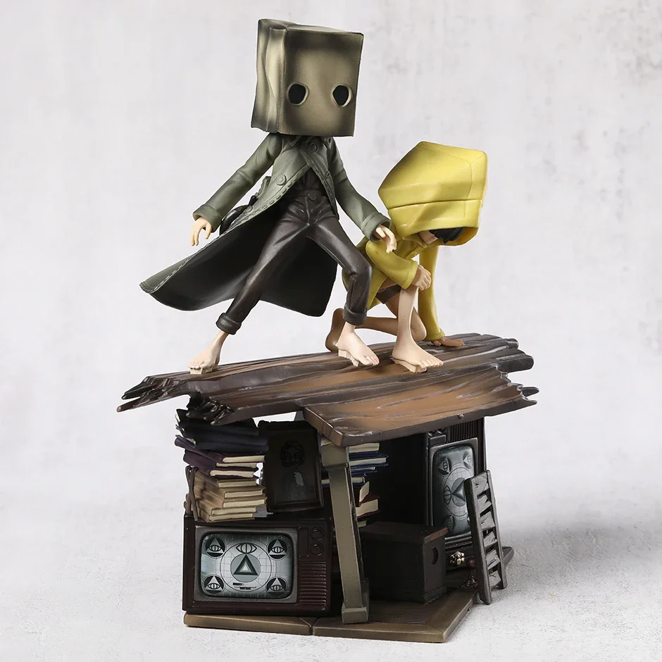 22 5 см Little Nightmares Six &amp Mono GK ПВХ фигурка статуя модель игрушка кукла подарок