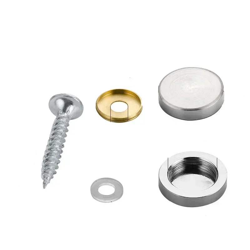 4/8 шт. 10 мм, 12 мм, 14 мм, 18 мм, 21 мм, 25 мм, зеркальные винты, декоративные колпачки из чистой меди, гвозди, матовый винт из нержавеющей стали