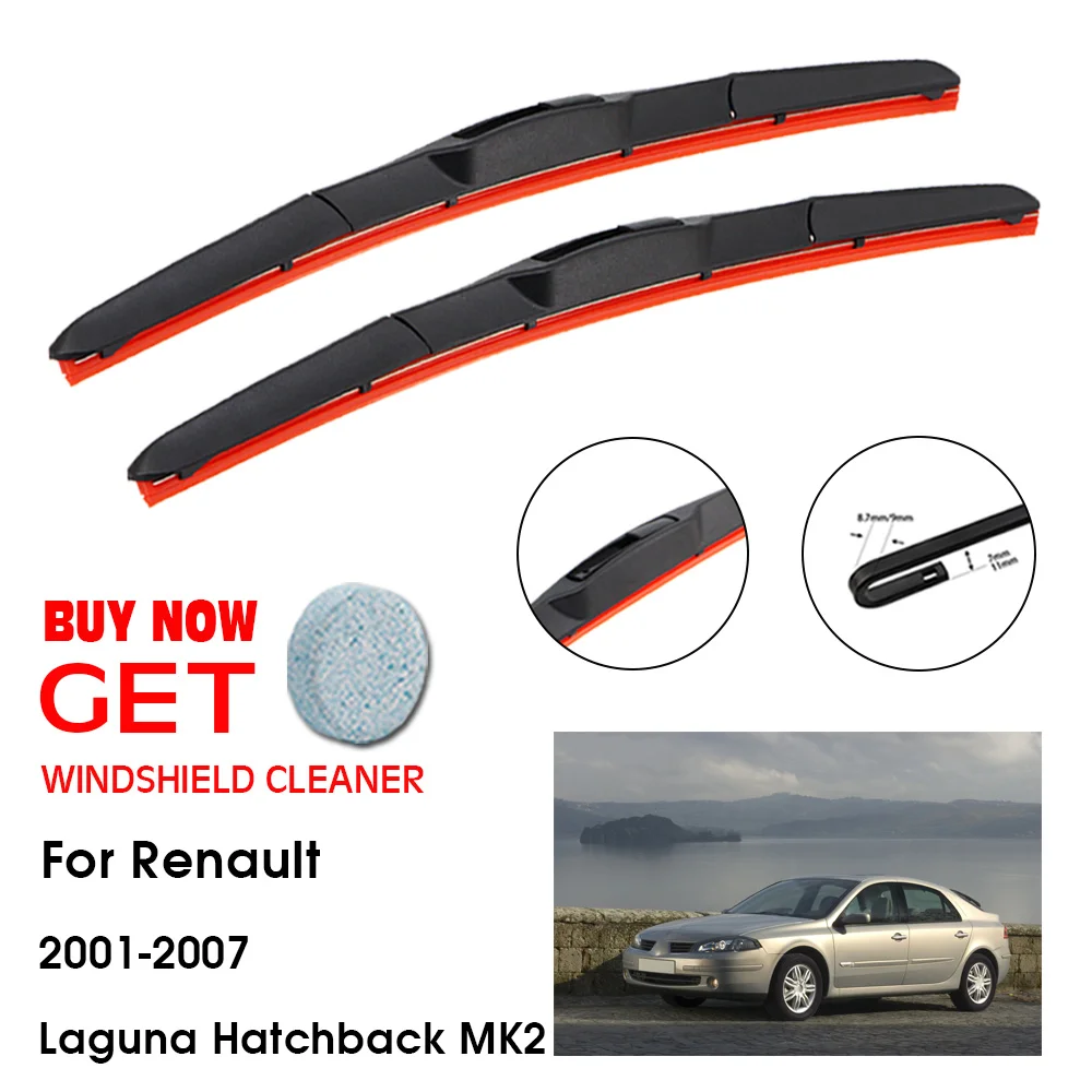 

Стеклоочиститель для Renault Laguna Hatchback, MK2, 24 дюйма + 20 дюймов, 2001-2007