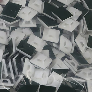 

Самоклеящиеся кабельные зажимы 20*20 (100 шт.)