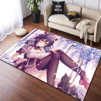 sexy anime girl print creative carpet game room party super cool carpet bikini beach mat yoga mat home decoration play mat baby