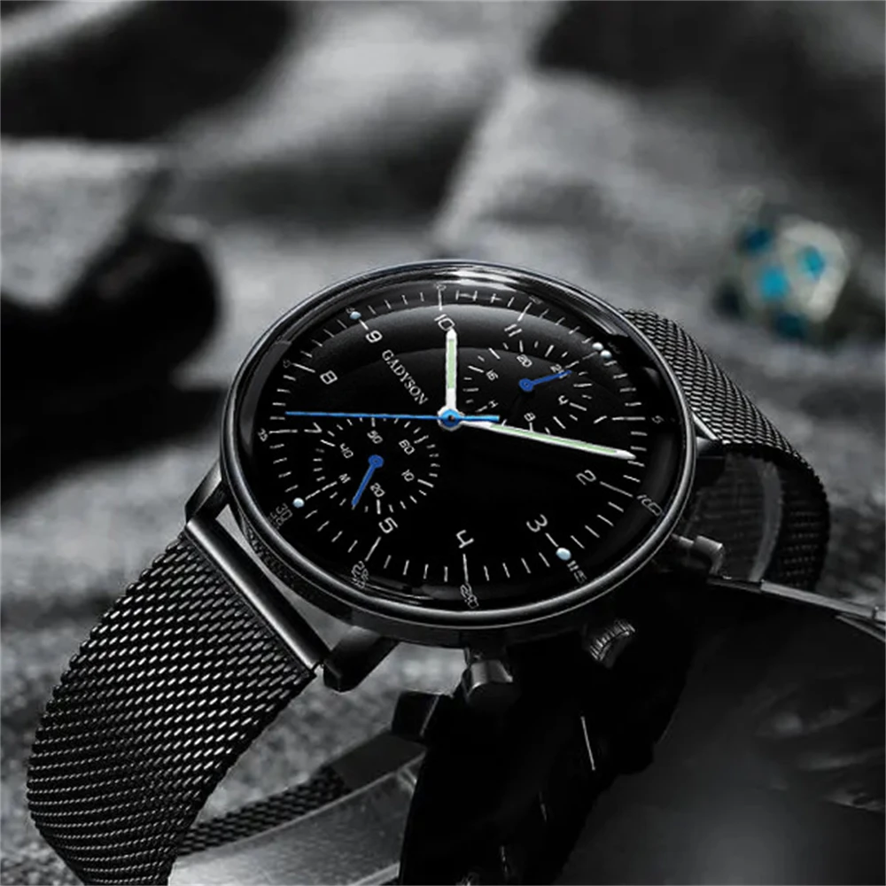 Мужские Роскошные модные уникальные наручные часы 2022 повседневные спортивные