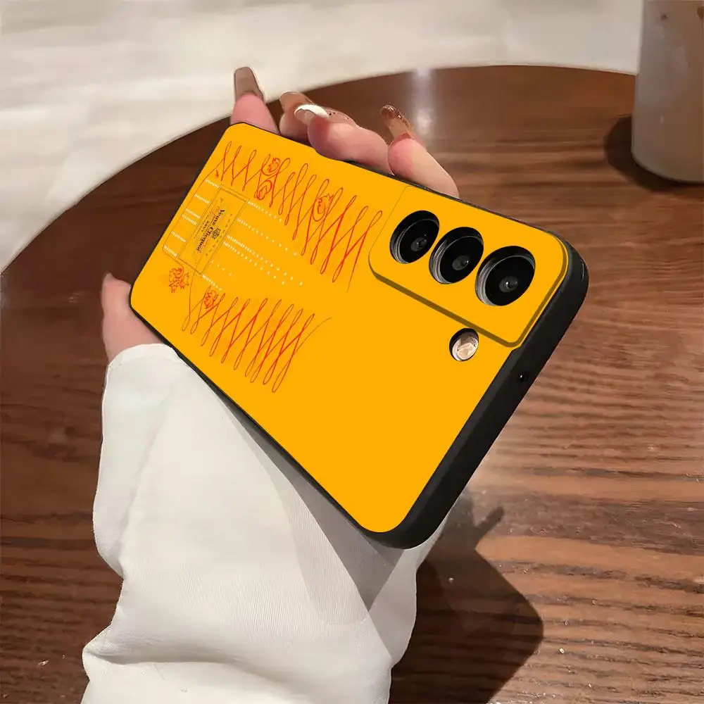 Модный чехол для телефона V-Veuve Of C-Clicquot для Samsung S26 S25 S24 FE S23 S22 S21 Plus S20 Ultra Note20Ultra, черный, мягкий, силиконовый (art.: 3920d8e5c9db3) - 3920d8e5c9db3