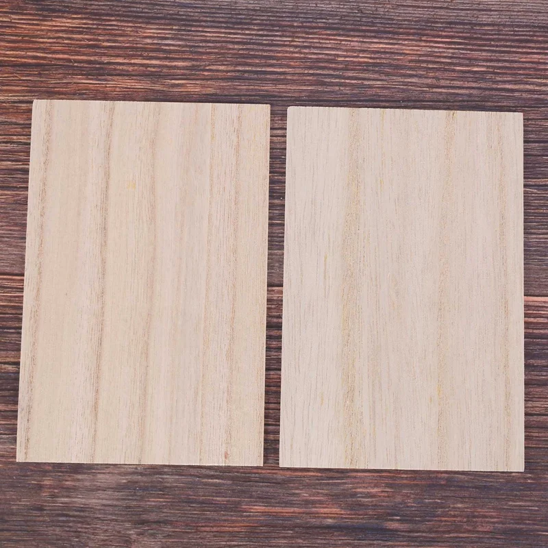 

40Pcs Balsa Wood Sheets Wooden Plate 150 X 100 X 2Mm For House Ship Craft Model DIY