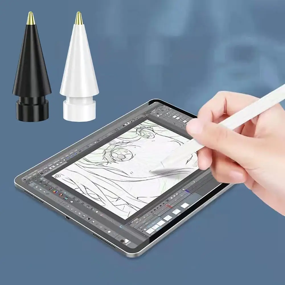 

5.0 Gold-plated Needle Tube Pencil Replacement Nib Tip Sleeve Compatible For Ipad 1st 2nd Generation