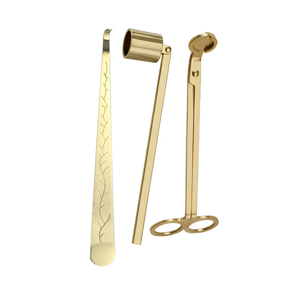 

1 Set Accessory Set Wick Trimmer Wick Dipper Snuffer Tool ( Golden )