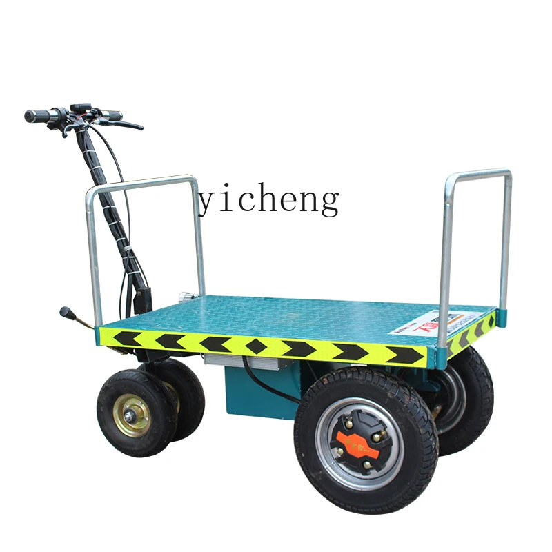 

ZM Electric Trolley Portable Trailer Pull Tile Cart Elevator Decoration Small Truck