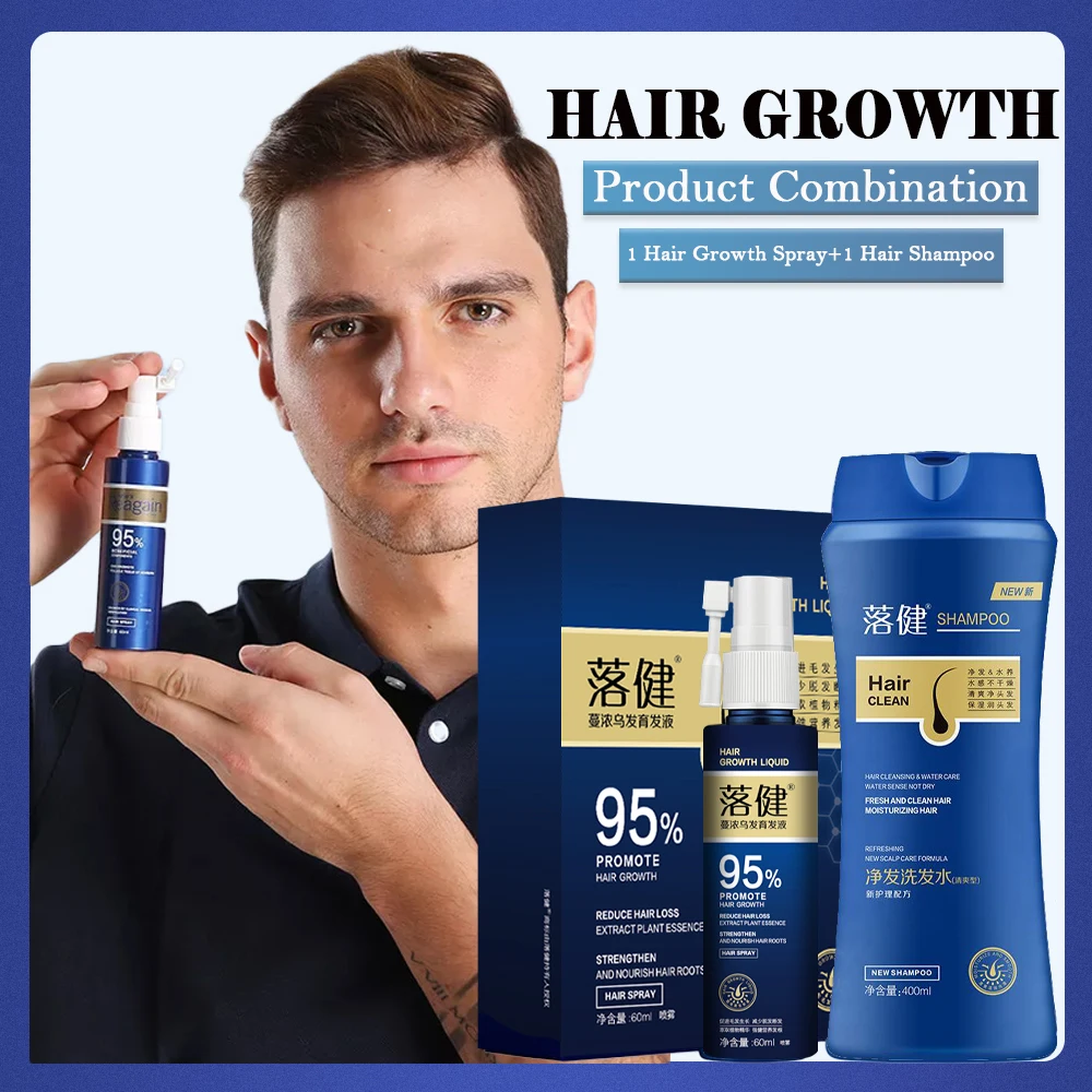 Oil Control Shampoo for Hair Growth Essence Hair Loss Treatment Anti Hair Loss Shampoo Hair Care Products Thickner Hair Serum
