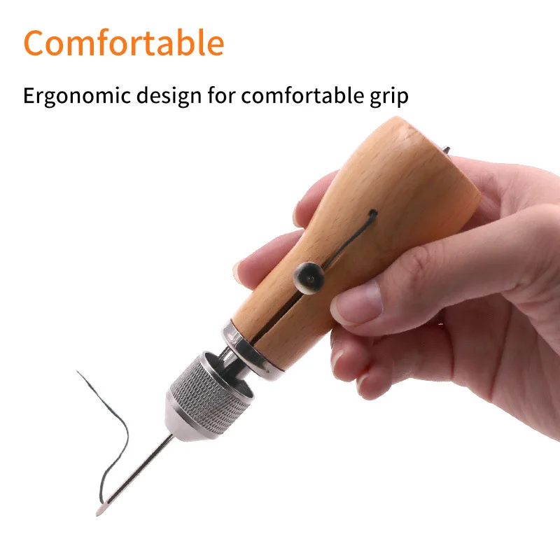 

Набор инструментов «сделай сам» для ручного шитья, шило для кожи, искусственная строчка, инструмент для шитья ниток, инструменты для работы ...