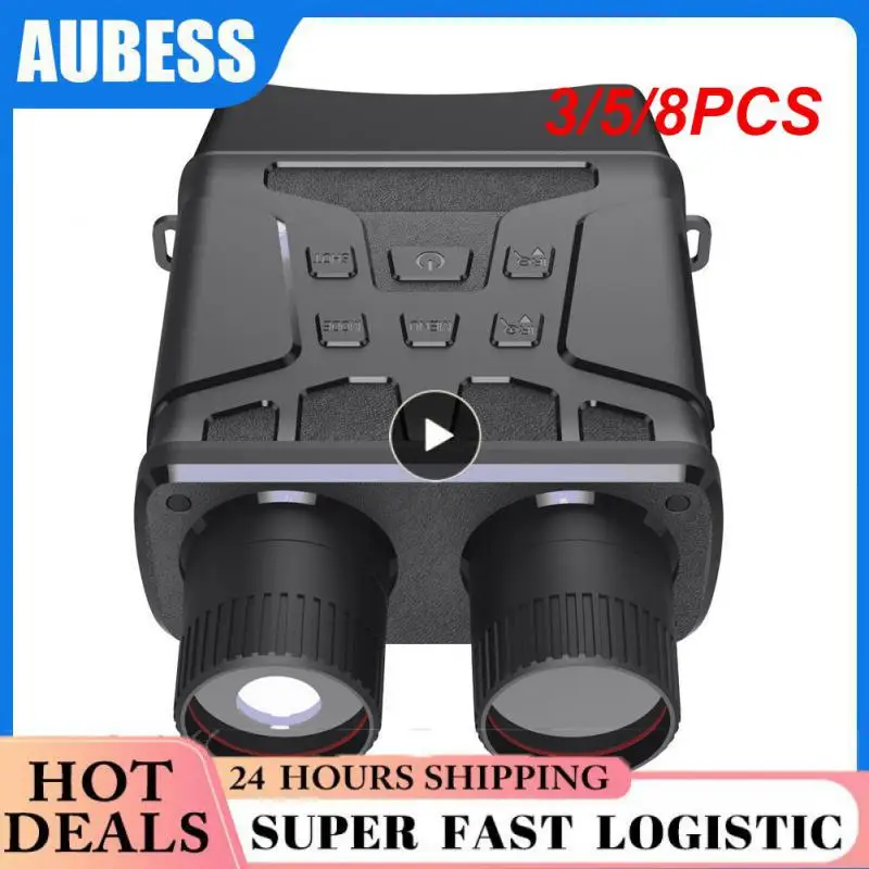 

3/5/8PCS 1080p Hunting Telescope Photo Taking Night-vision Night Vision Binoculars Outdoor 9 Languages Outdoor Accessories