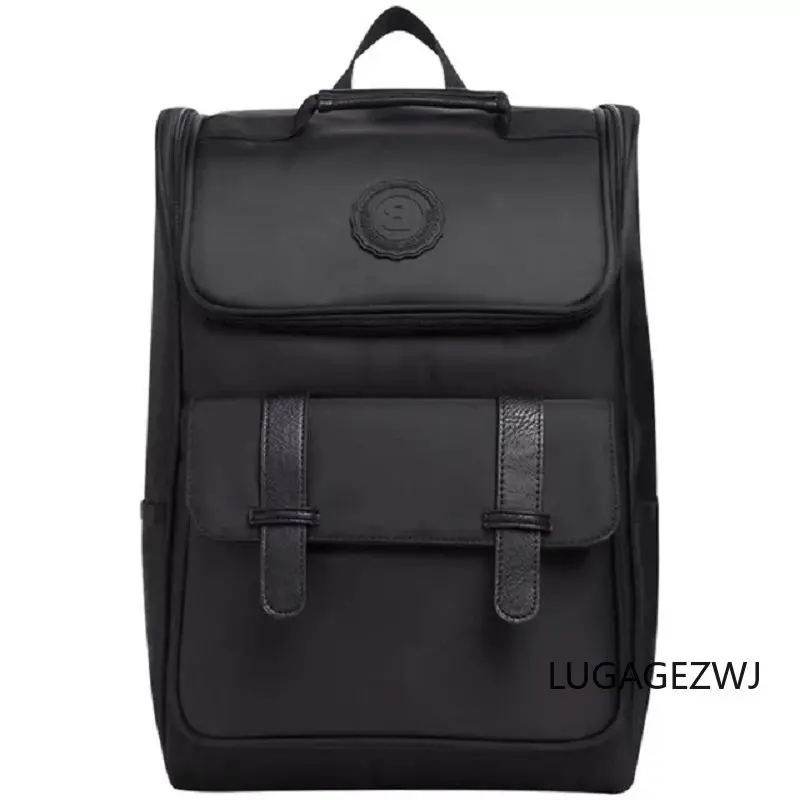 

Men Fashion Backpack With Computer Interlayer Casual Leather Backpack High School Student College Trendy Brand Item