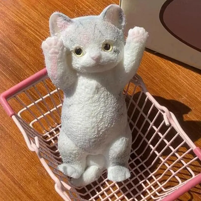 Игрушки для снятия стресса в форме кошки забавный милый мяч игрушки милые