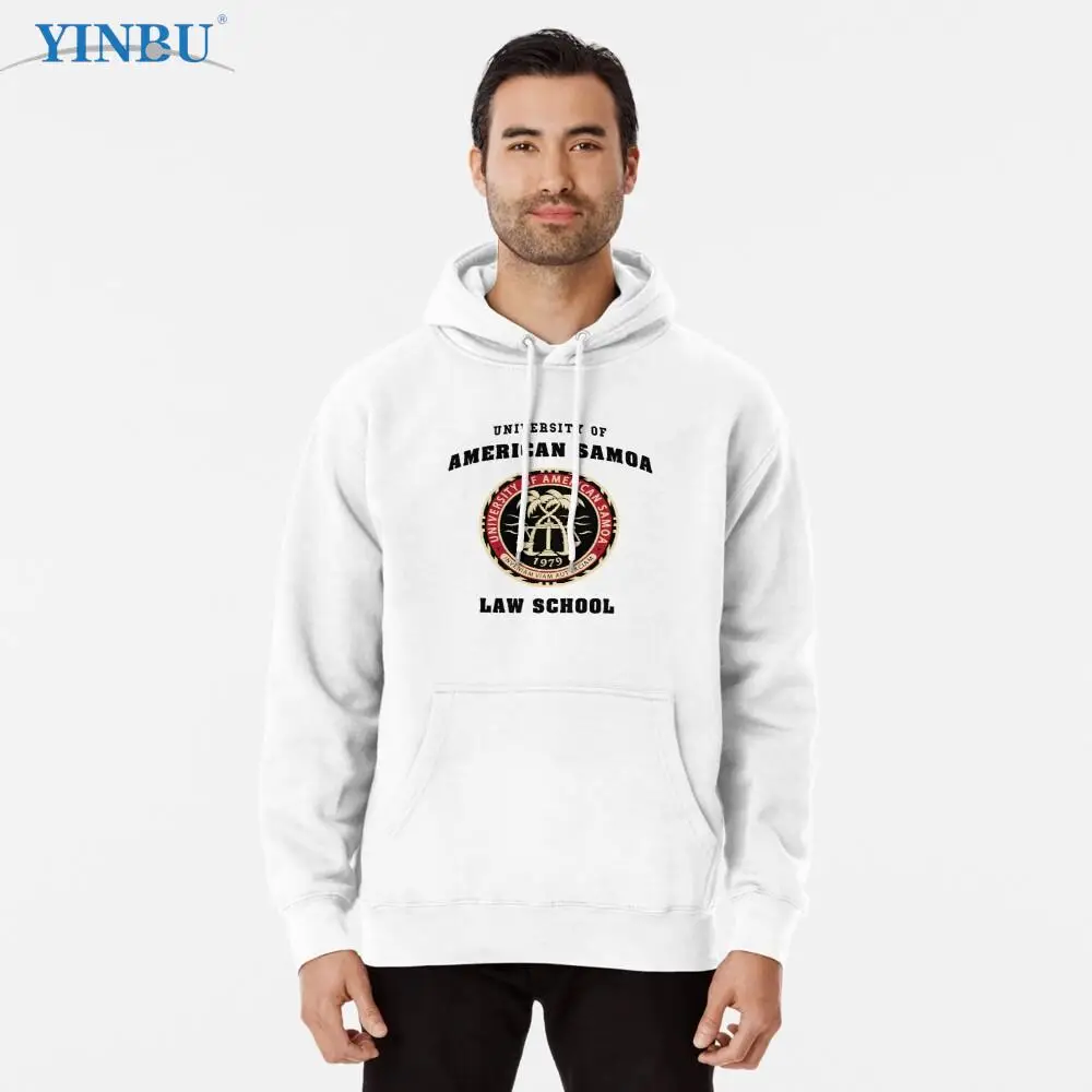 

BCS - University of American Samoa Law School Pullover Hoodie Man sweatshirts new in Men's clothing fashion hoodies