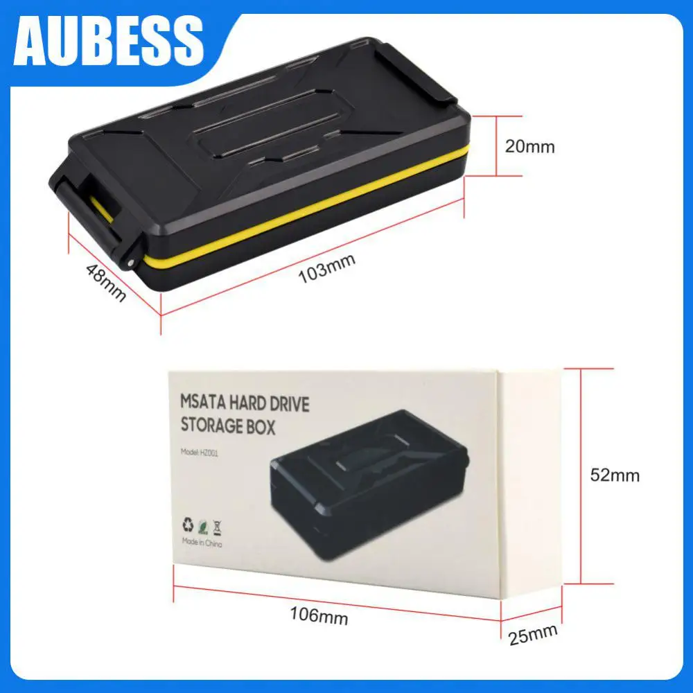 

External Storage Hard Drive Disk Hard Disk Case EVA Ssd Storage Case Waterproof Dustproof Box Military Shock Absorption Case