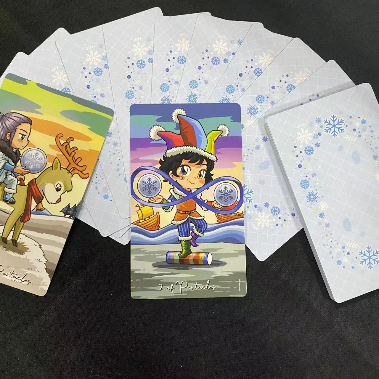 Зимний волшебный Tarot палубная карта Games 12x7 см (art.: 3920c9013aedb) - 3920c9013aedb