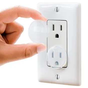 10 pcs Clear Outlet Covers Value Pack 1