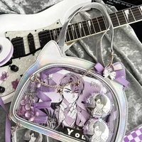 Сумочка с прозрачным отделением #1