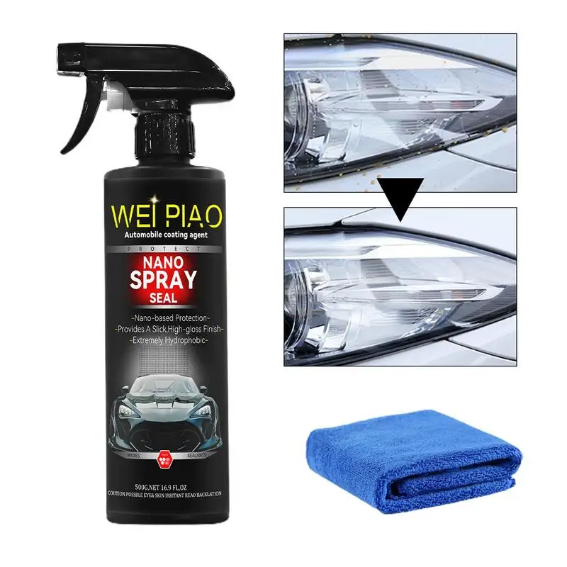 

500ml Spray Sealing Coating Agent Wax Sealing Agent Decontamination Polishing Maintenance And Waxing Of New Car Nano Coating