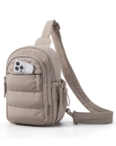 BAGSMART маленькая сумка на ремне для женщин, уличная сумка-пуховик через плечо, кошельки, сумка-хобо, поясные сумки для путешествий