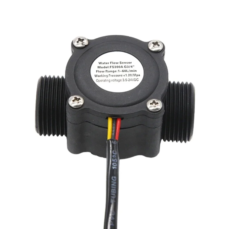 3/4 ''эффект жидкой воды расходомер счетчик расход 3 5 В-24 В 2-60 л/мин