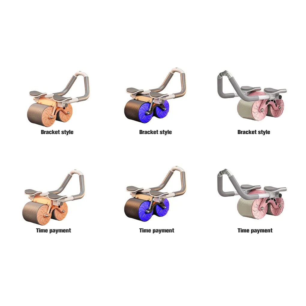 

Abdominal Wheel Belly Contracting Muscle Training Balanced Double-wheeled Elbow Flat Support Trainer Roller Fitness