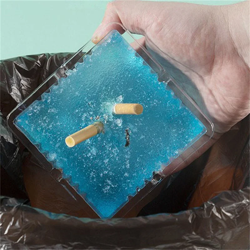 Пепельница одноразовая для защиты от запаха растворимая пленка Водорастворимая