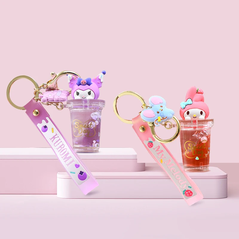 

Брелок для ключей с изображением милой вещи, мелодии, курomi, Hello Kitty