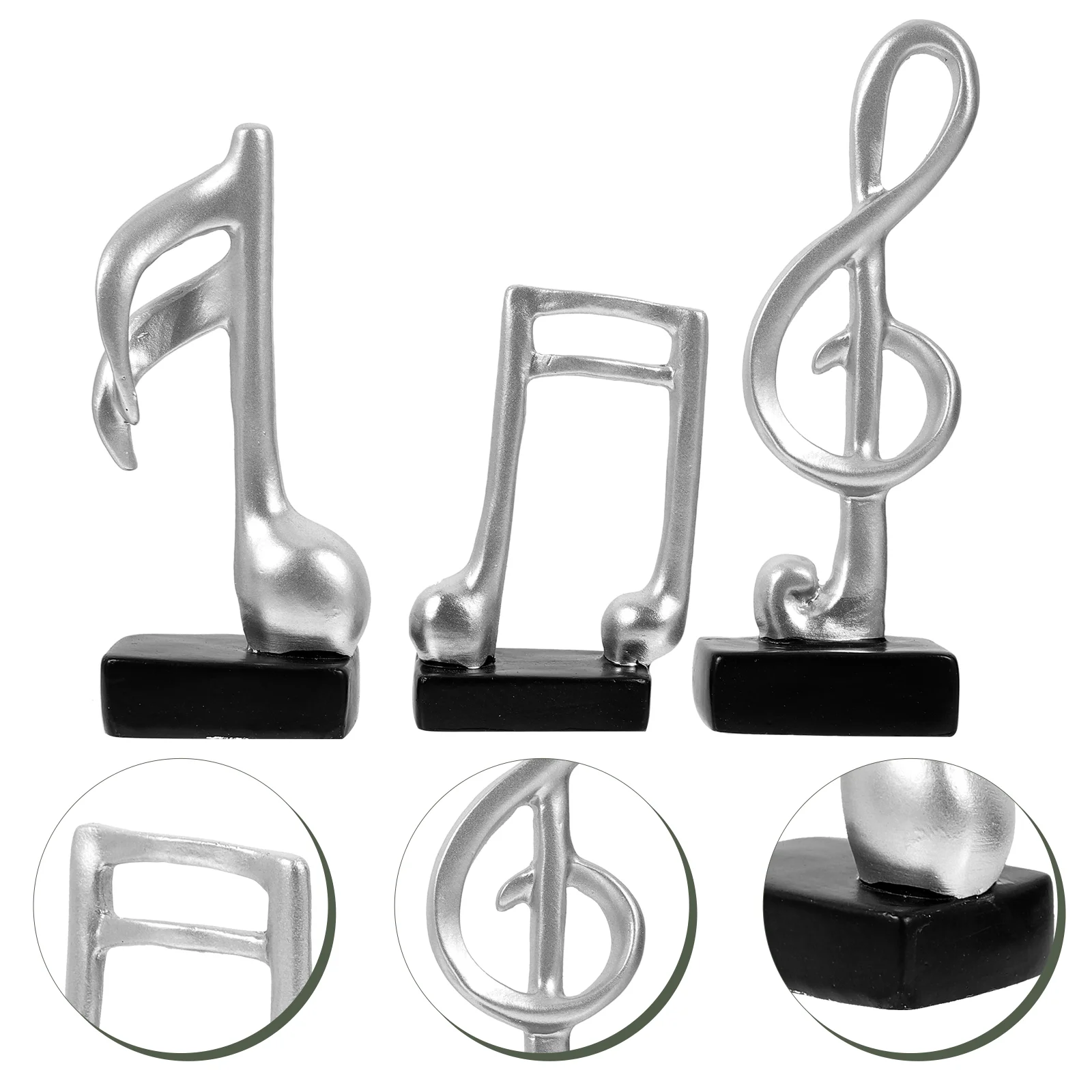 

Music Decoration Sculpture Musical Note Ornaments House Decorations Home Crafts