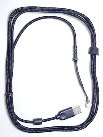Новый Сменный прочный нейлоновый Плетеный USB-кабель для мыши для G403 hero проводной GPRO проводной G102 мыши
