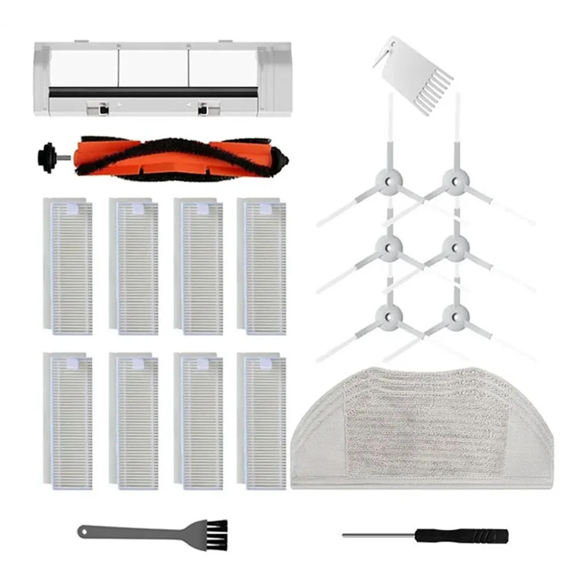 Наборы тканей для мытья полов с фильтрующим роликом G1/MJSTG1/SKV4136GL Mi Robot Vacuum-Mop Essential