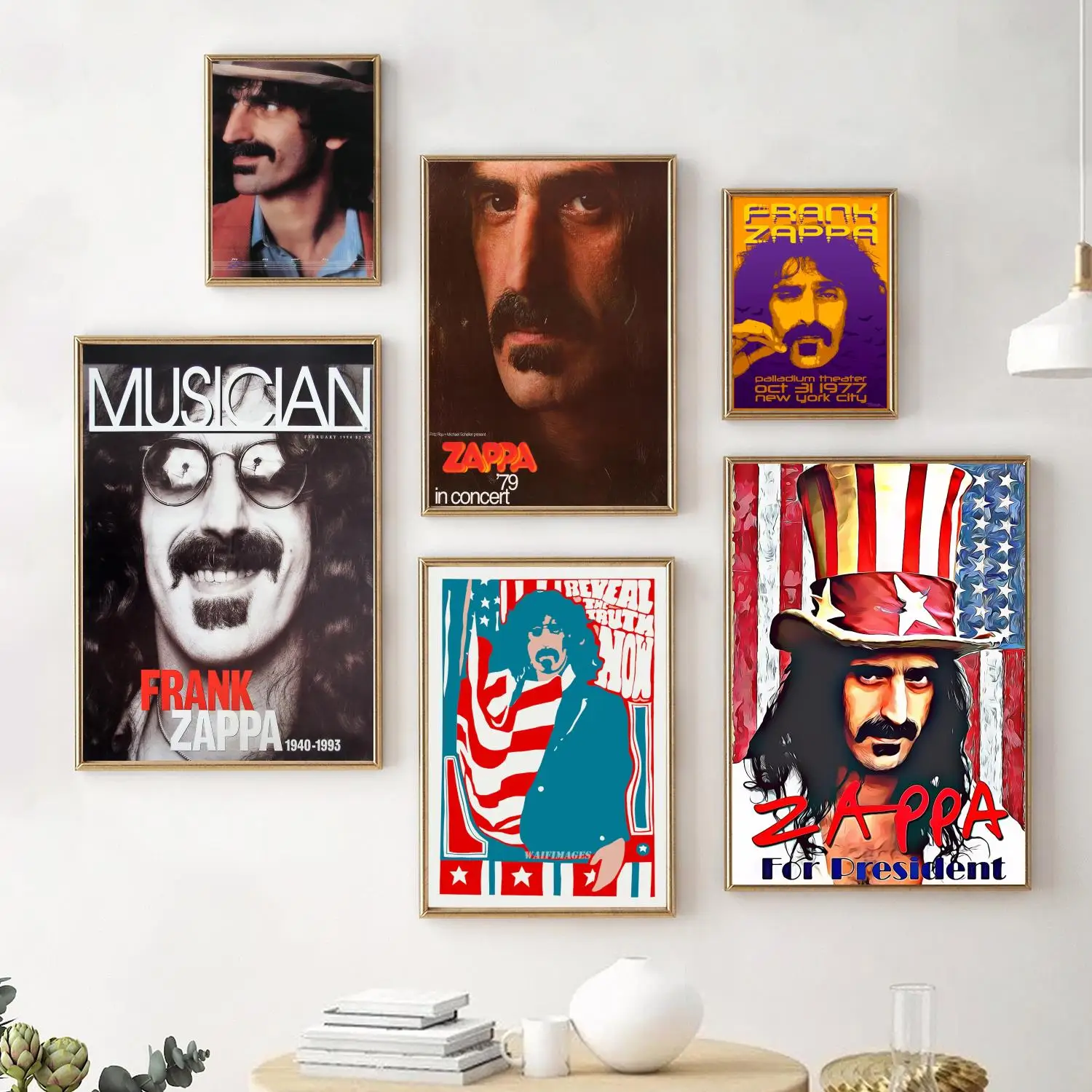 Frank zappa плакат декоративной живописи холст настенное Искусство гостиная плакаты