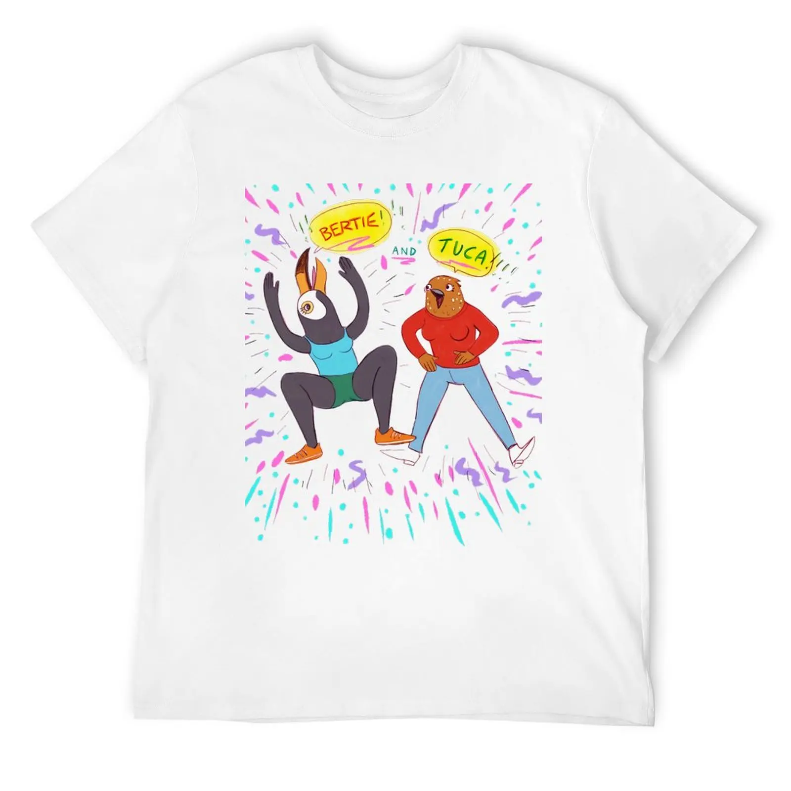 Футболка Tuca And Bertie хлопок разнообразие размеров