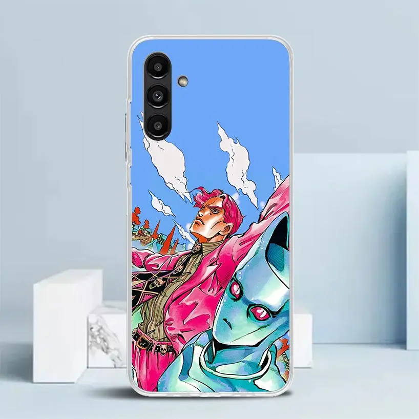 Чехол JoJo Kira Yoshikage Killer Queen для Samsung Galaxy A17 A37 A57 A16 A26 A36 A56 A15 A14 A55 A13 A53 A25 A35 A24 (art.: 3920db11bc085) - 3920db11bc085