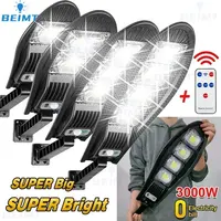 Уличный фонарь 3000 Вт на солнечной батарее