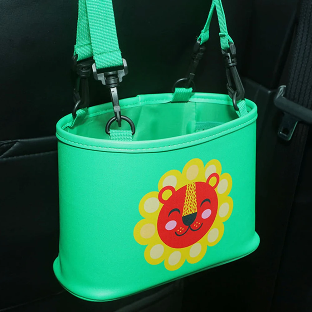 

Контейнер для мусора с креплением на автомобиле, креативный Прочный портативный модный многофункциональный контейнер для хранения мешков для мусора в салоне автомобиля