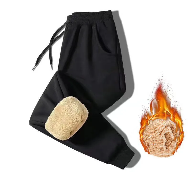 Autumn Winter Mens Fleece Sweatshirts Fuzzy Hoodless Wool Liner Sweater Thermal underwear Pullover Tops