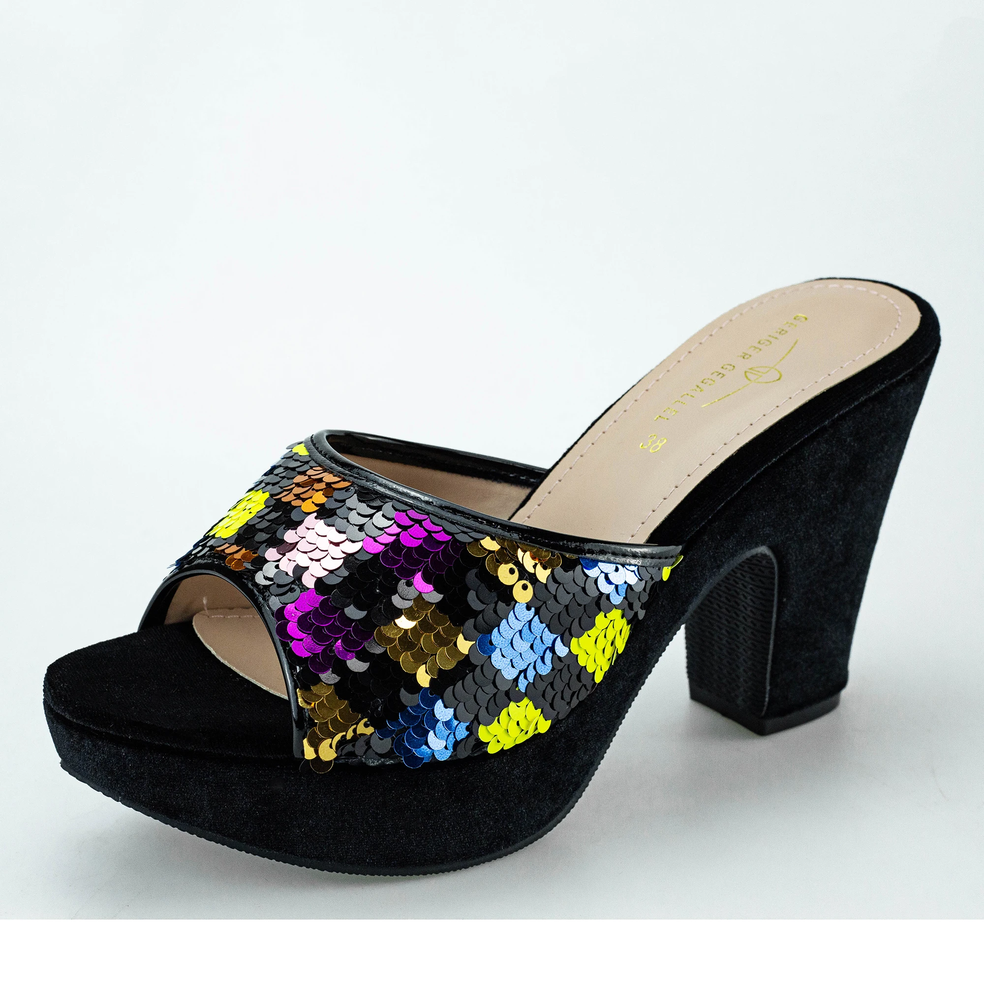 Туфли женские в африканском стиле со змеиным принтом пикантные шлепанцы с