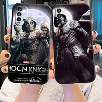 marvel moon knight phone case for xiaomi redmi note 10 pro max 10t 10s 5g 10 silicone cover smartphone back luxury ultra coque
