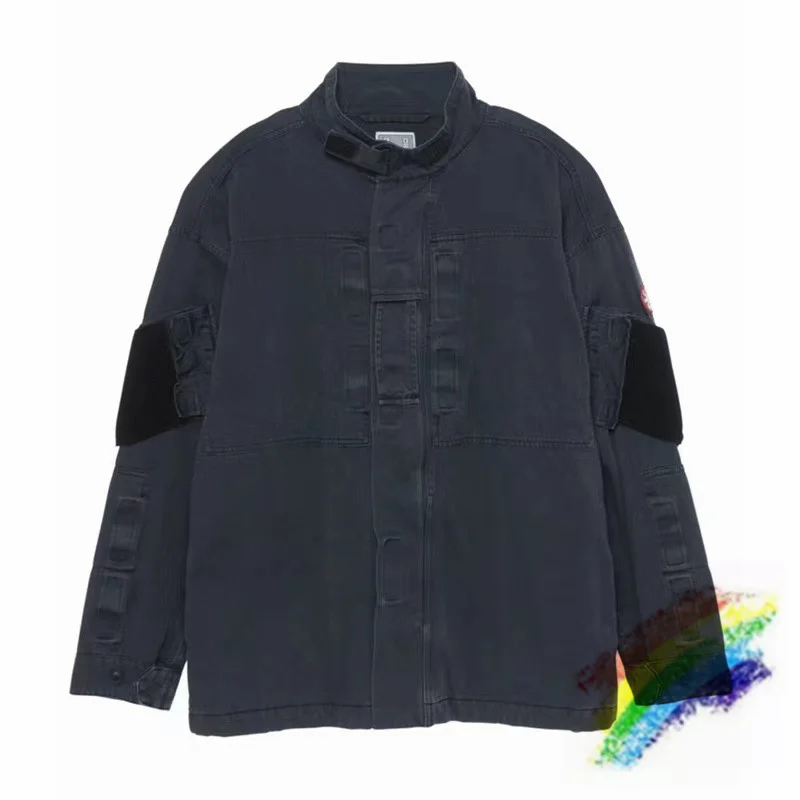

Vintage CAVEMPT C.E JACKET Men Women 1:1 Top Quality Patchwork Jacket Cav Empt Clothing