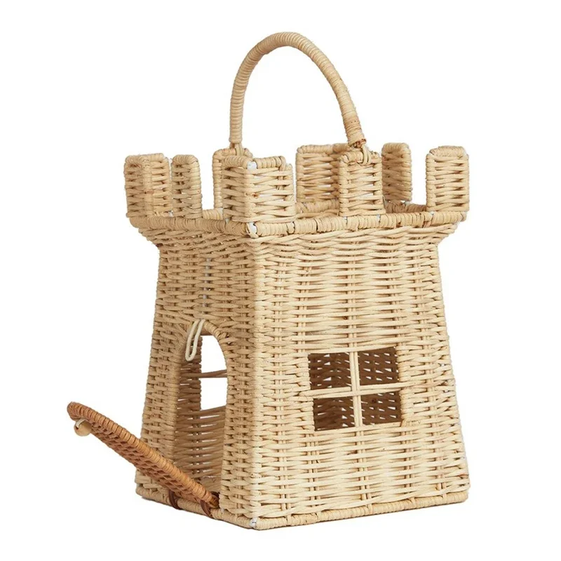 Ручная версия Классическая переносная Корзина для пикника и отпуска милый