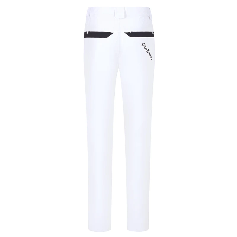 

Новинка весна-лето 2023, мужские быстросохнущие дышащие брюки для гольфа, черные или белые повседневные тонкие брюки