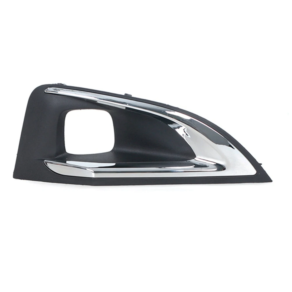 

Car Front Bumper Lower Grille Fog Lamp Cover No Sensor Hole Fog Light Cover Trims for 4008 5008 GT