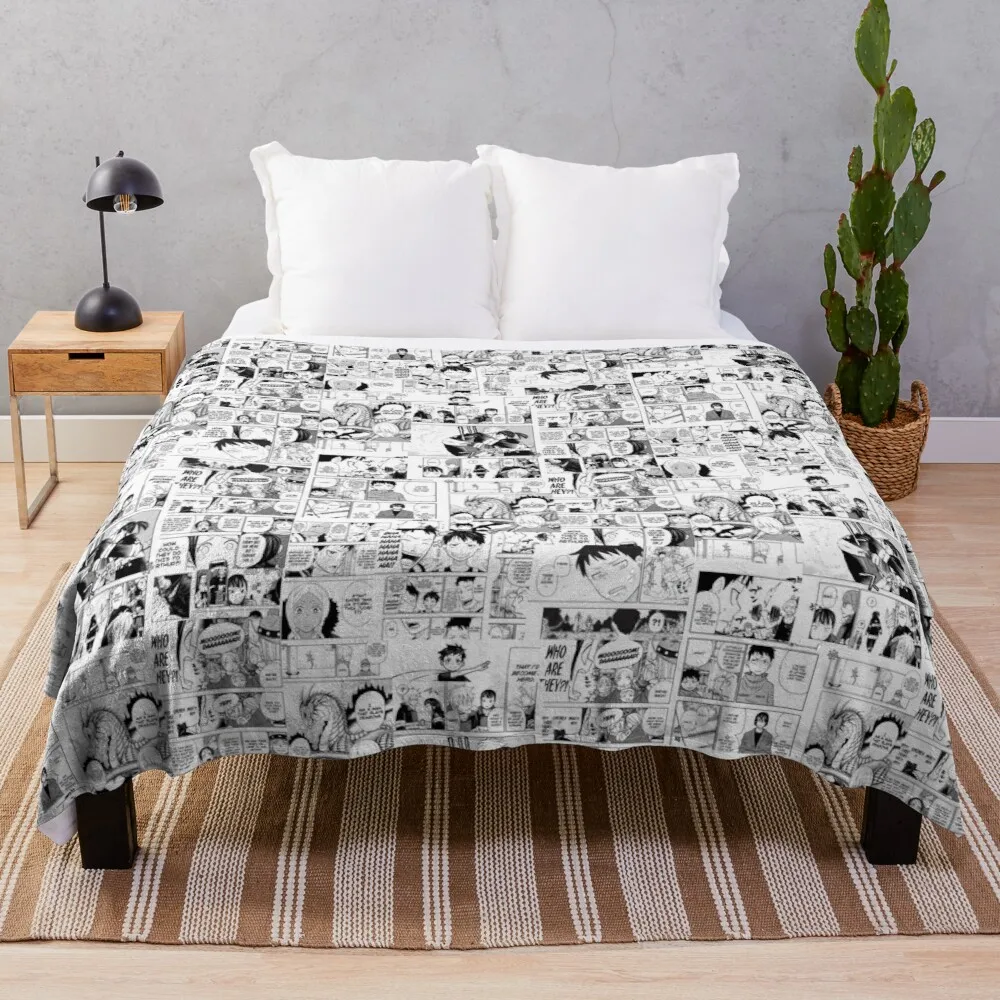 

Baphomet Hypebeast Decor Fur Throw Blanket Luxury Plain Cover Blanket Fire Force Manga Collage Throw Blankets