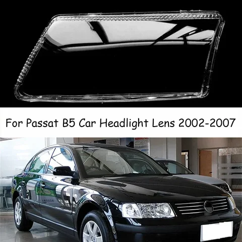 Левая сторона для Passat B5, крышка объектива фар автомобиля, абажур для переднего фонаря, крышка корпуса