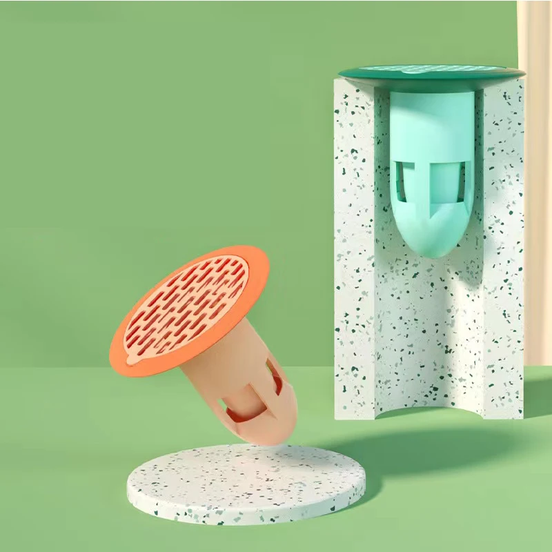 

New Bath Shower Floor Strainer Cover Plug Trap Silicone Anti-odor Sink Bathroom Water Drain Filter Insect Prevention Deodorant