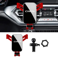 abs car gravity holder air vent clip mount mobile cell stand smart phone gps holder for hyundai creta ix25 2020 2019 2018 2017
