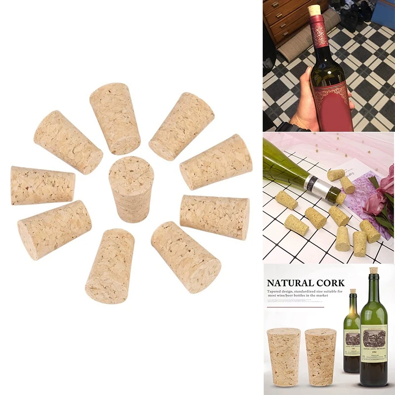 

Wood Bottle Stopper,Soft Wood Corks,Tapered Cork Wooden Beer Bottle Stopper For Wine Making Craft,For Wine Bottle