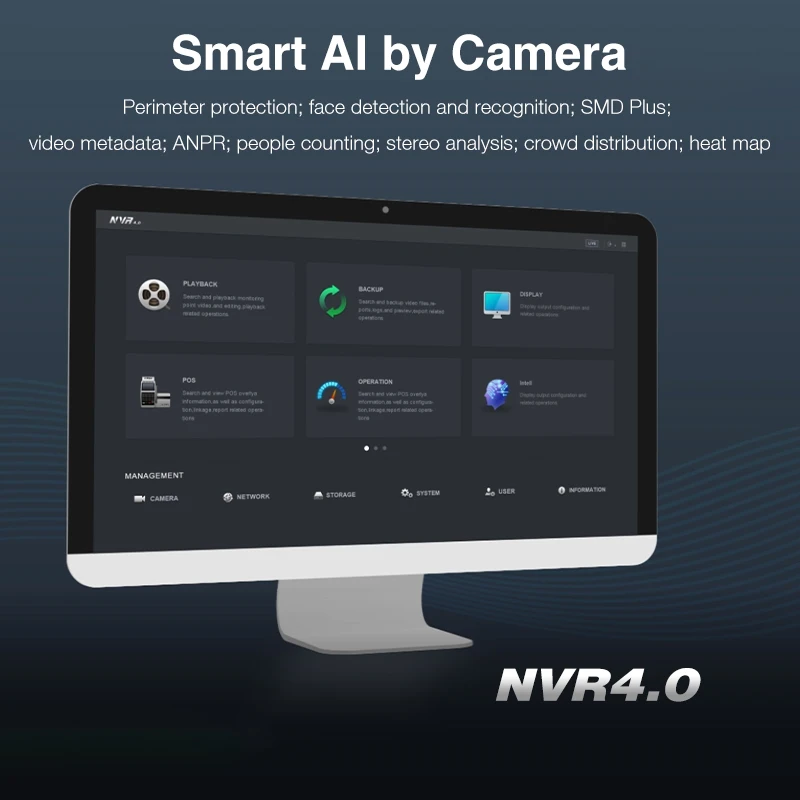 Оригинальный сетевой видеорегистратор Dahua NVR4208-8P-EI NVR4216-16P-EI NVR4232-16P-EI 8CH/16CH/32CH 1U 8/16PoE